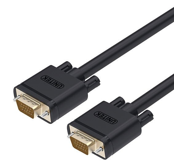 UNITEK 10M SVGA MALE TO MALE 3C+6 (Y-C506)