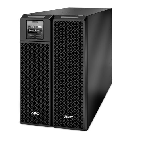 APC ONLINE SRT 10000VA/ 10KVA 10000W UPS TOWER/RACK RACK MOUNT INCLUDED: NO RACK TYPE: 6U NETWORK CARD:YES BATTERY:YES BATTERY TYPE: VRLA WARRANTY: 3 YEARS ON UPS; 2 YEARS FOR BATTERY NOTES: RAIL KIT SRTRK2 SOLD SEPARATELY